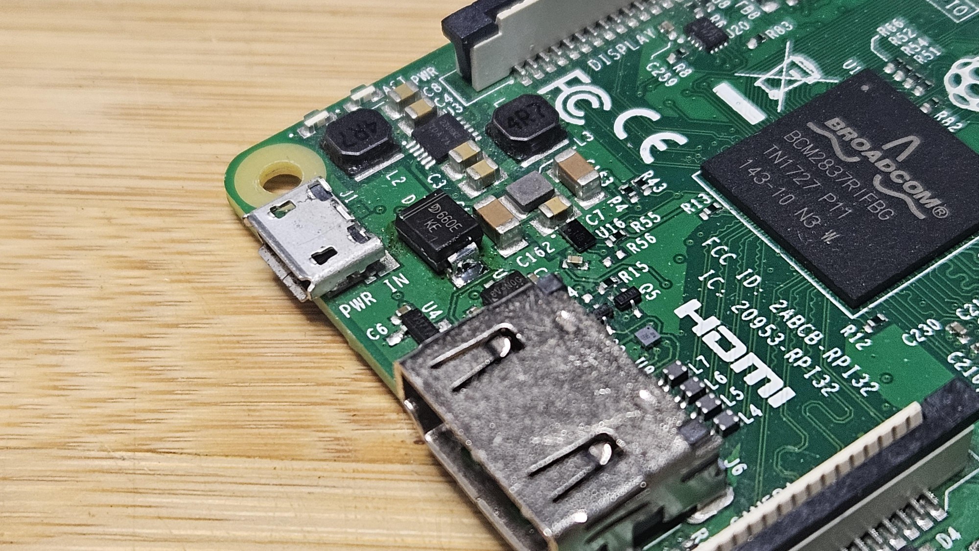 Replaced with another diode